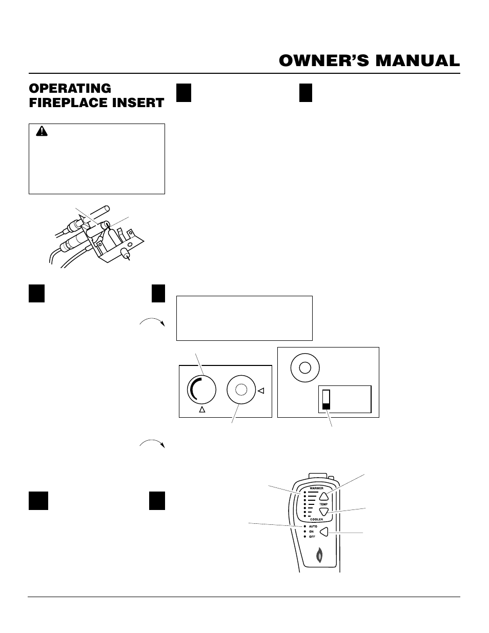 Owner’s manual, Operating fireplace insert, Continued | Desa VI33PR User Manual | Page 15 / 28