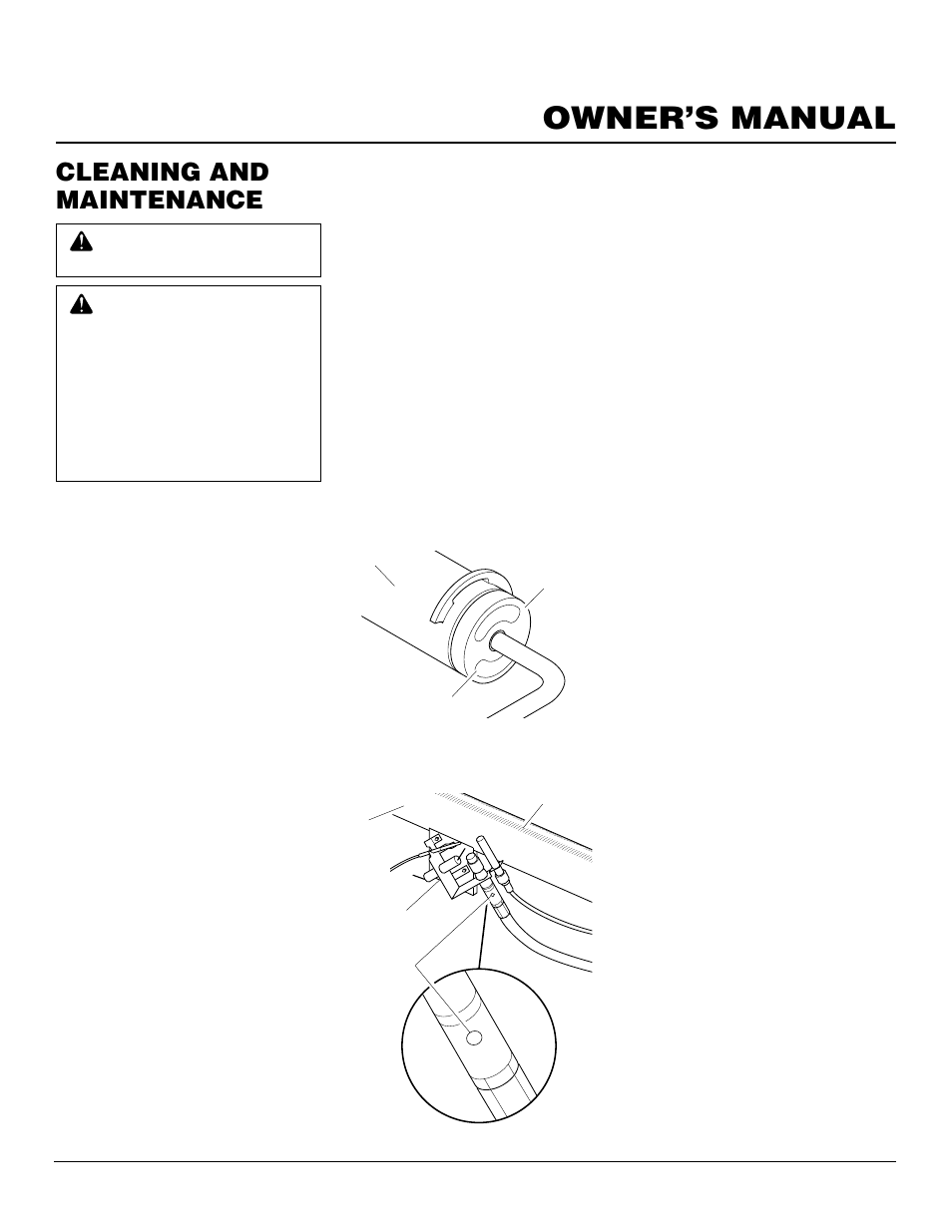 Owner’s manual, Cleaning and maintenance | Desa VI33PR User Manual | Page 21 / 28