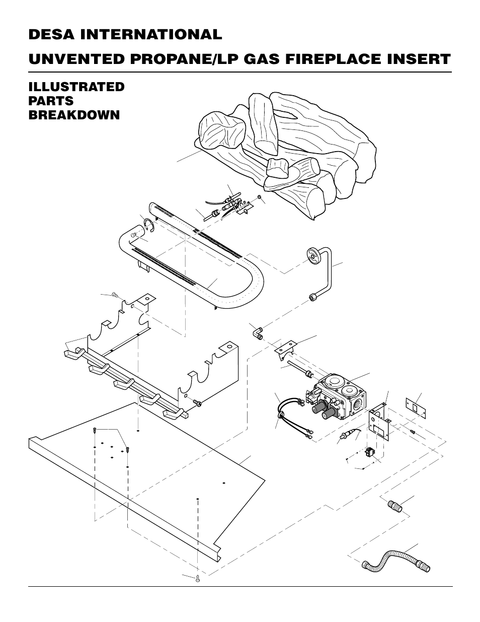 Illustrated parts breakdown | Desa VI33PR User Manual | Page 22 / 28