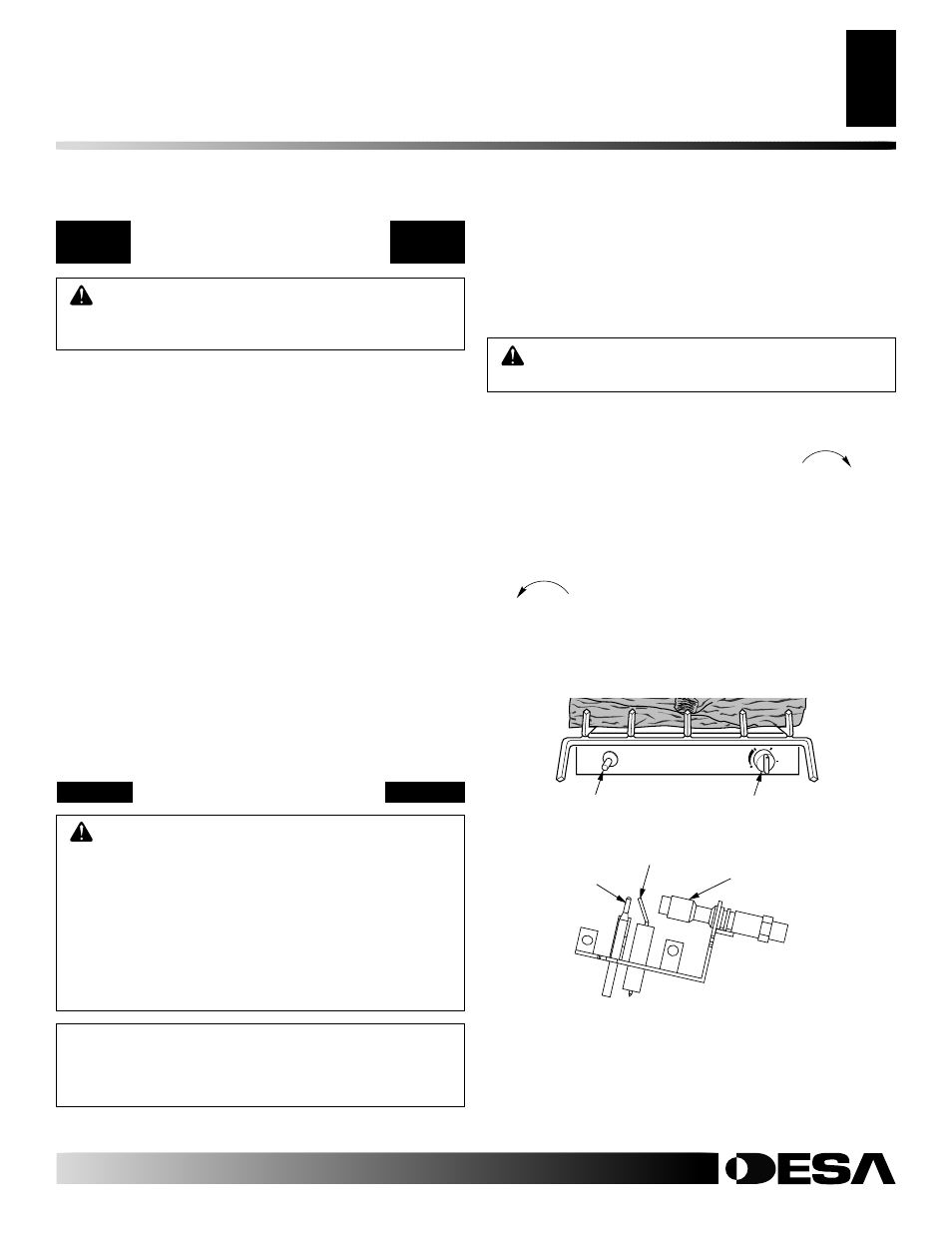 Operating heater, Lighting instructions | Desa CGD3930N User Manual | Page 17 / 40