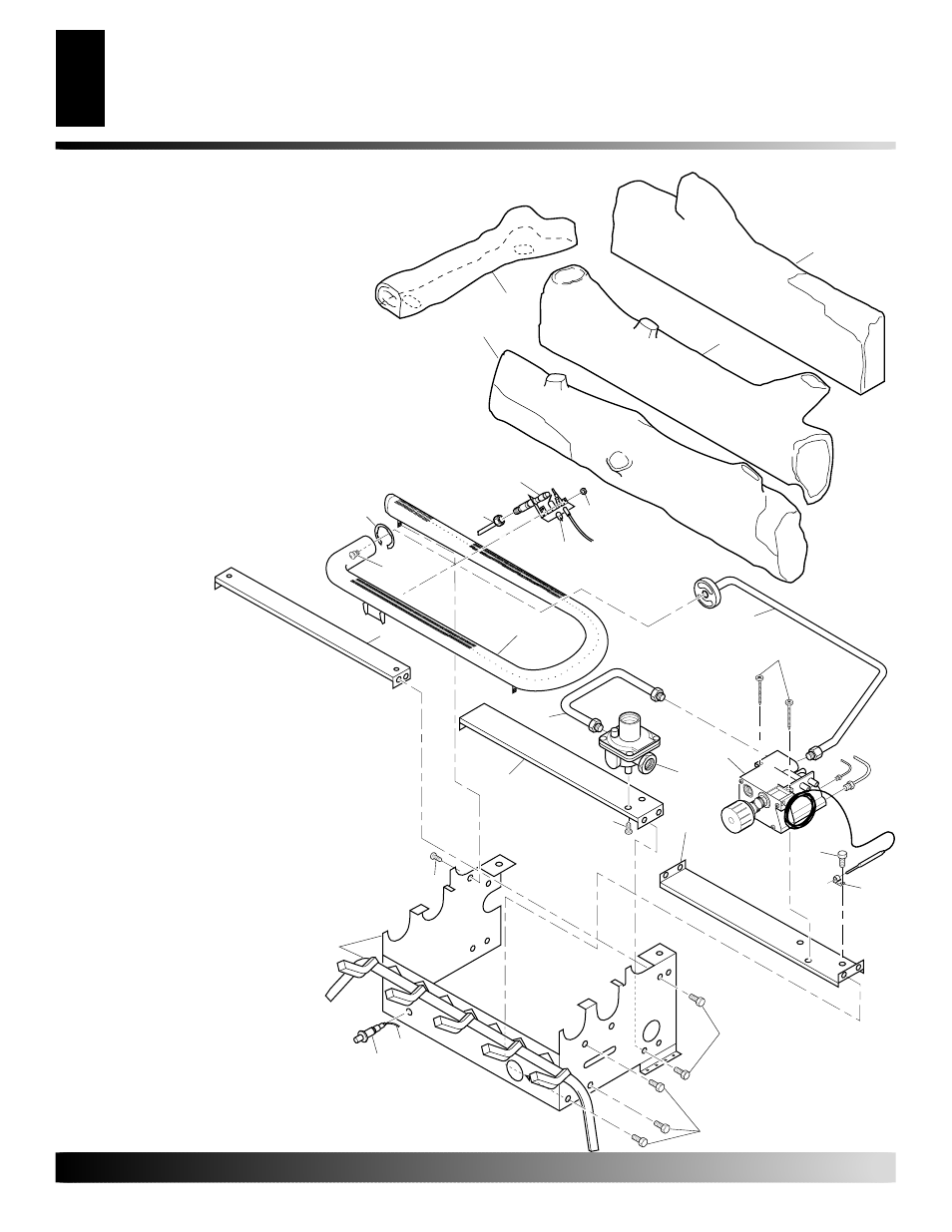 Illustrated parts breakdown | Desa CGD3930N User Manual | Page 28 / 40