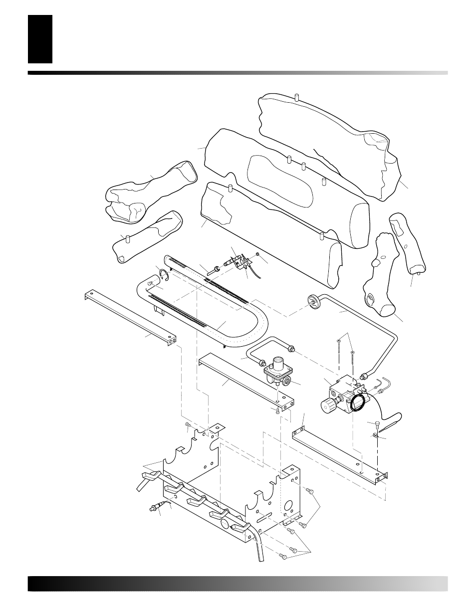 Illustrated parts breakdown | Desa CGD3930N User Manual | Page 32 / 40