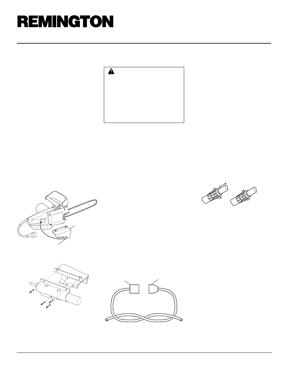 8' electric telescoping pole saw, Operating pole saw, Assembly | Continued | Desa RPS 96 User Manual | Page 6 / 8