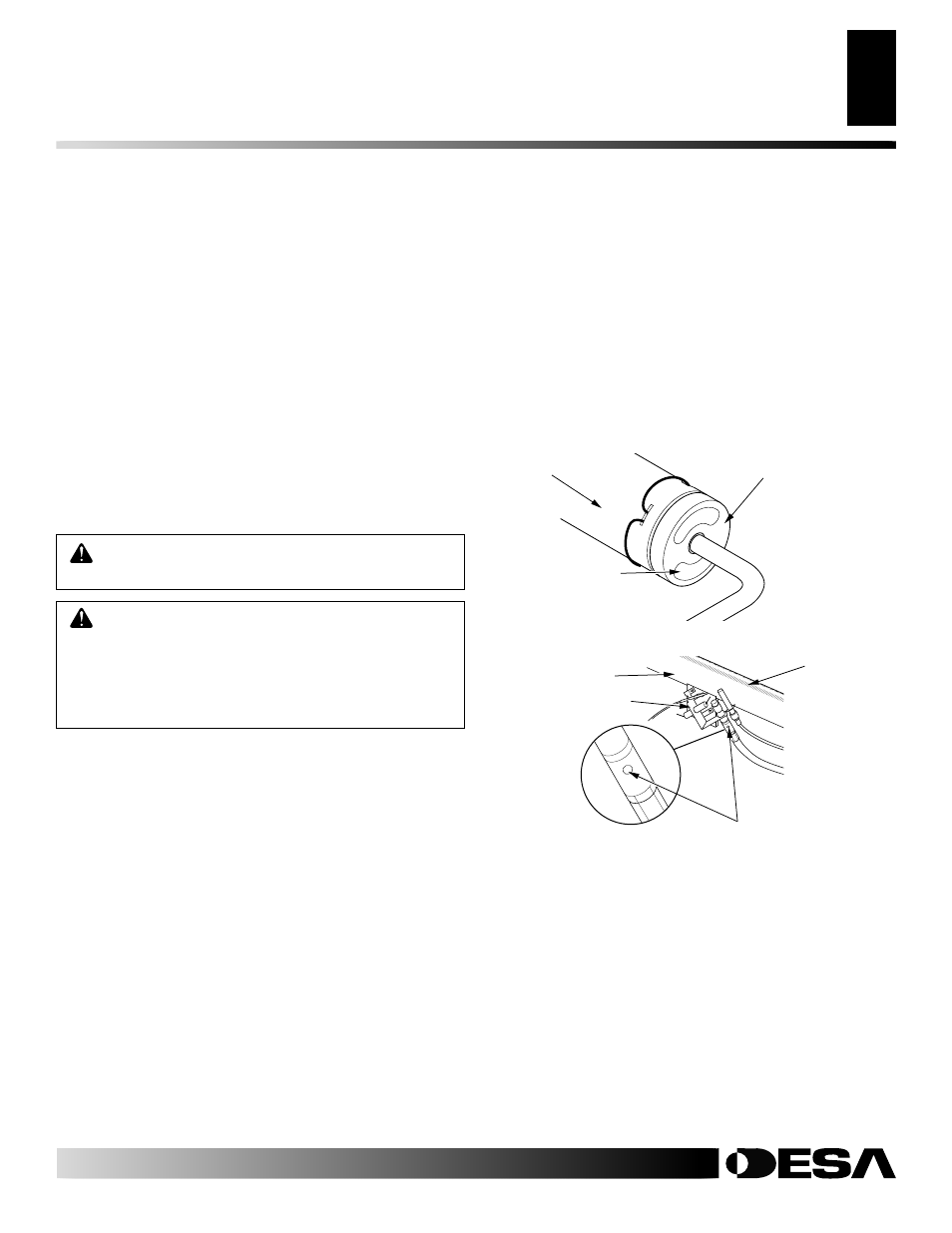 Inspecting burners, Cleaning and maintenance, Continued | Desa CRL2718 User Manual | Page 21 / 42