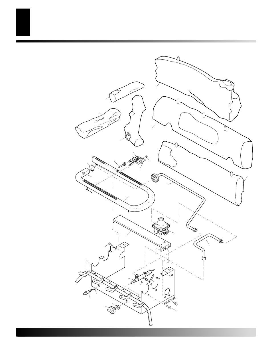 Illustrated parts breakdown | Desa CRL2718 User Manual | Page 28 / 42