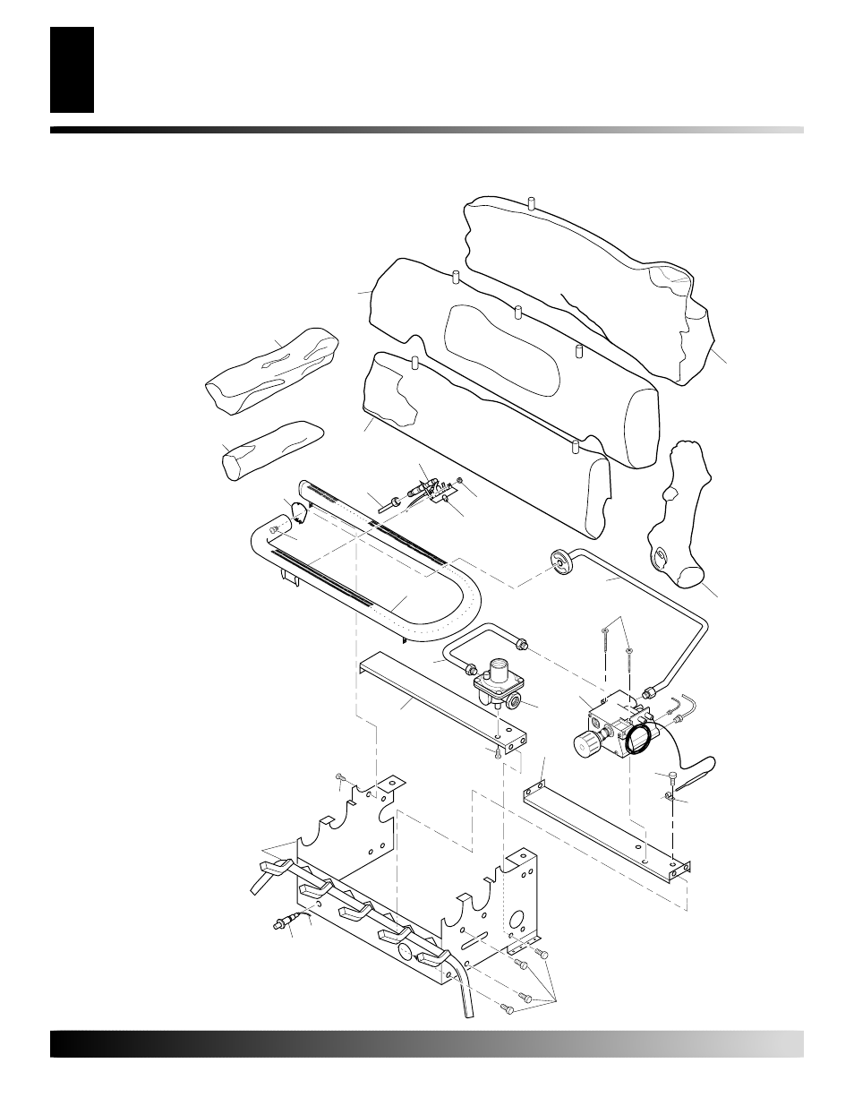 Illustrated parts breakdown | Desa CRL2718 User Manual | Page 32 / 42