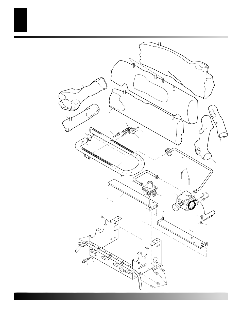 Illustrated parts breakdown | Desa CRL2718 User Manual | Page 34 / 42