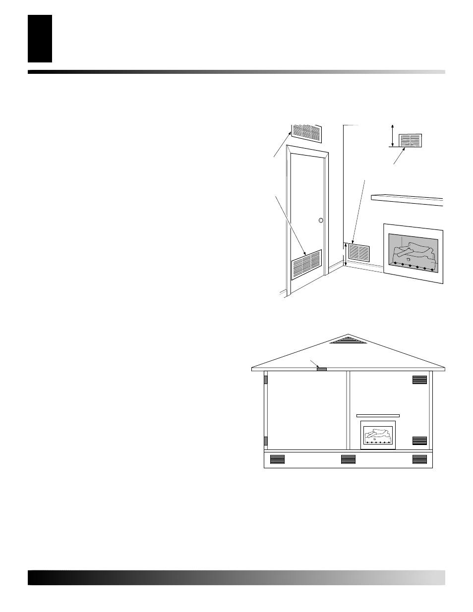 Air for combustion and ventilation, Continued, Ventilation air | Desa CRL2718 User Manual | Page 6 / 42