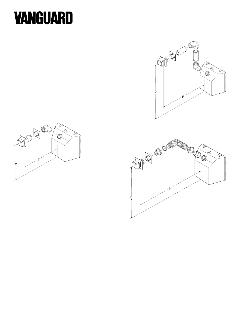 Bdv34na and bdv34pa, Direct-vent fireplace (natural/propane/lp), Venting installation | Continued | Desa BDV34PA User Manual | Page 10 / 36