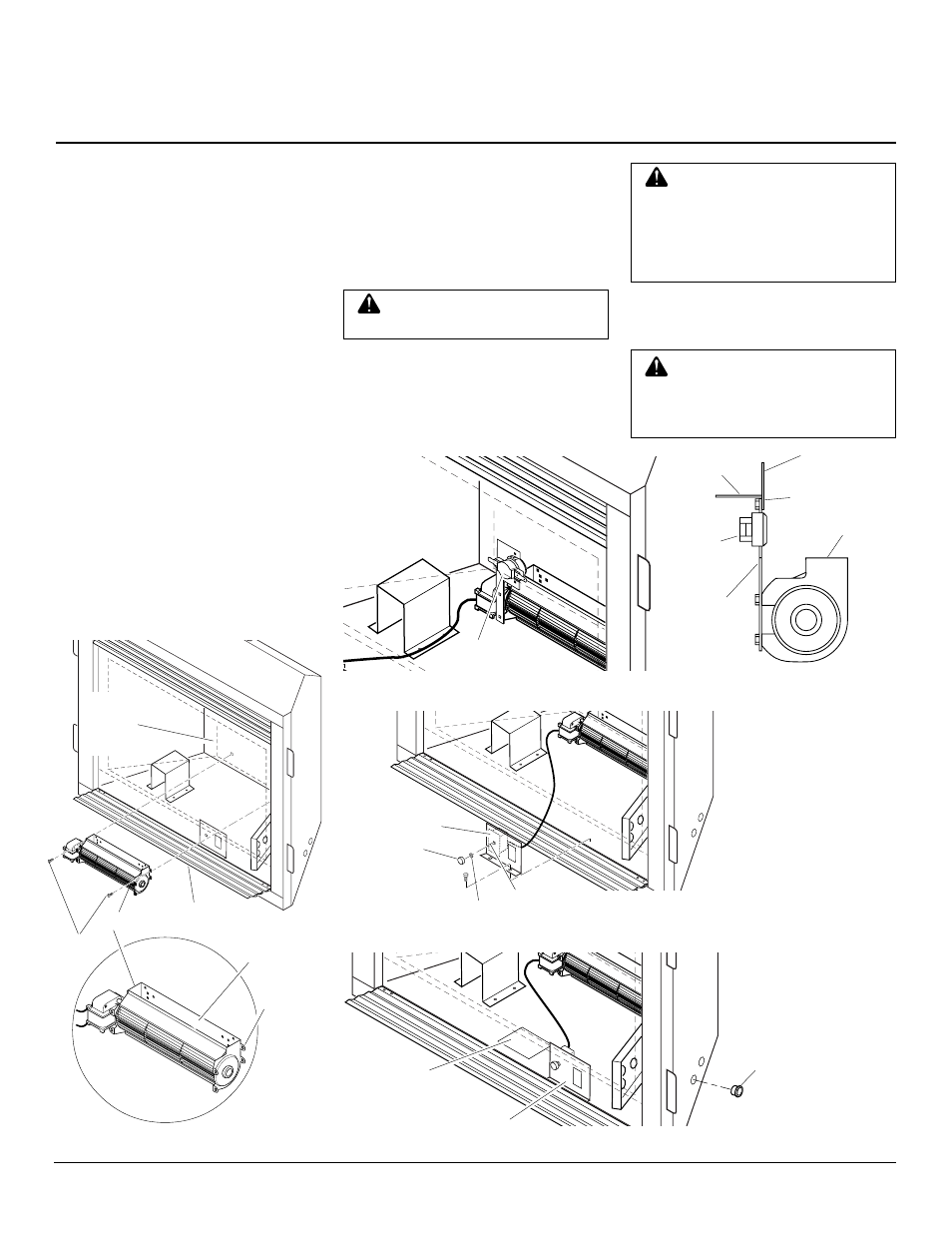 Owner’s manual, Fireplace installation, Continued | Desa BDV34PA User Manual | Page 17 / 36