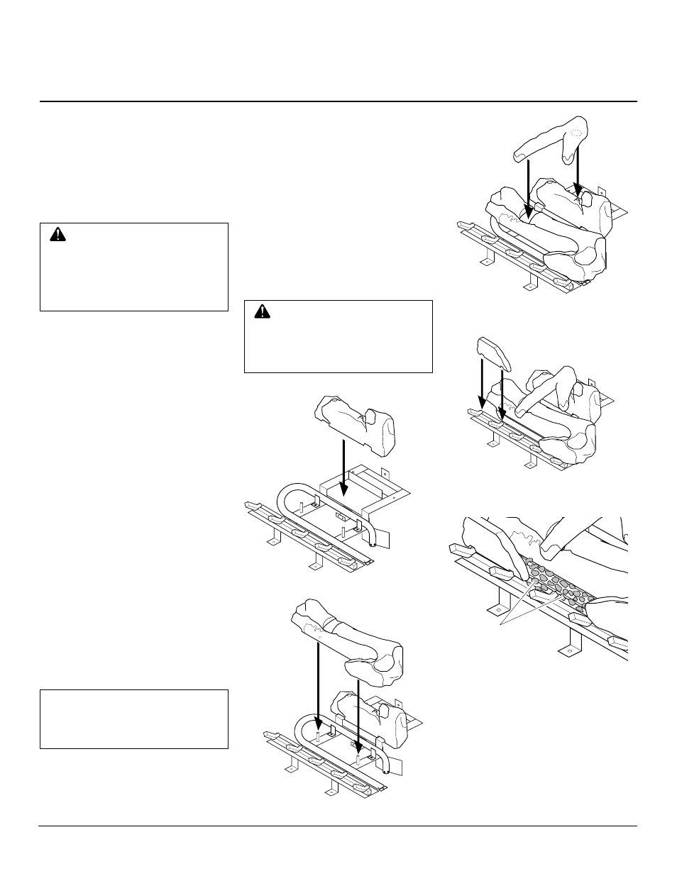 Owner’s manual, Fireplace installation | Desa BDV34PA User Manual | Page 23 / 36