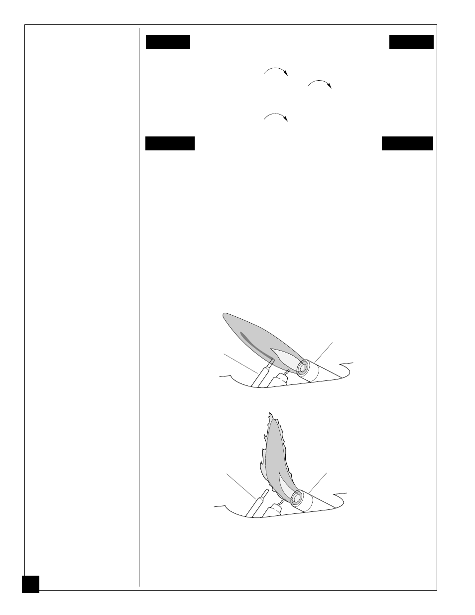 Operating heater, Inspecting burner, Manual lighting procedure | Desa CGN10 User Manual | Page 18 / 28