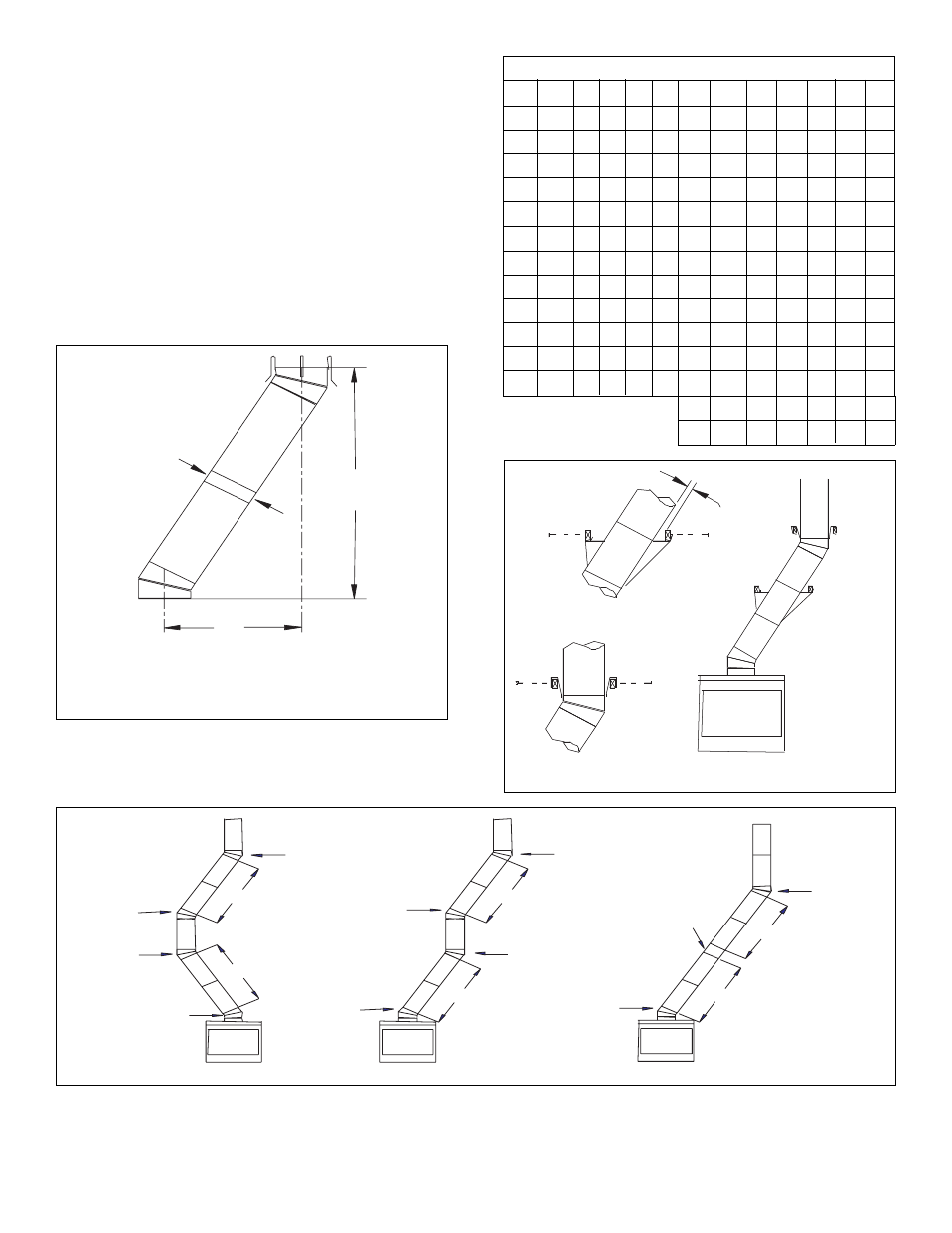Offsets and rise, Instructions when offset of chimney is needed | Desa C42EC2 User Manual | Page 7 / 8
