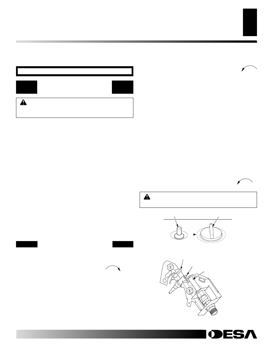 Operating heater | Desa GWP20T GWN30T User Manual | Page 13 / 28