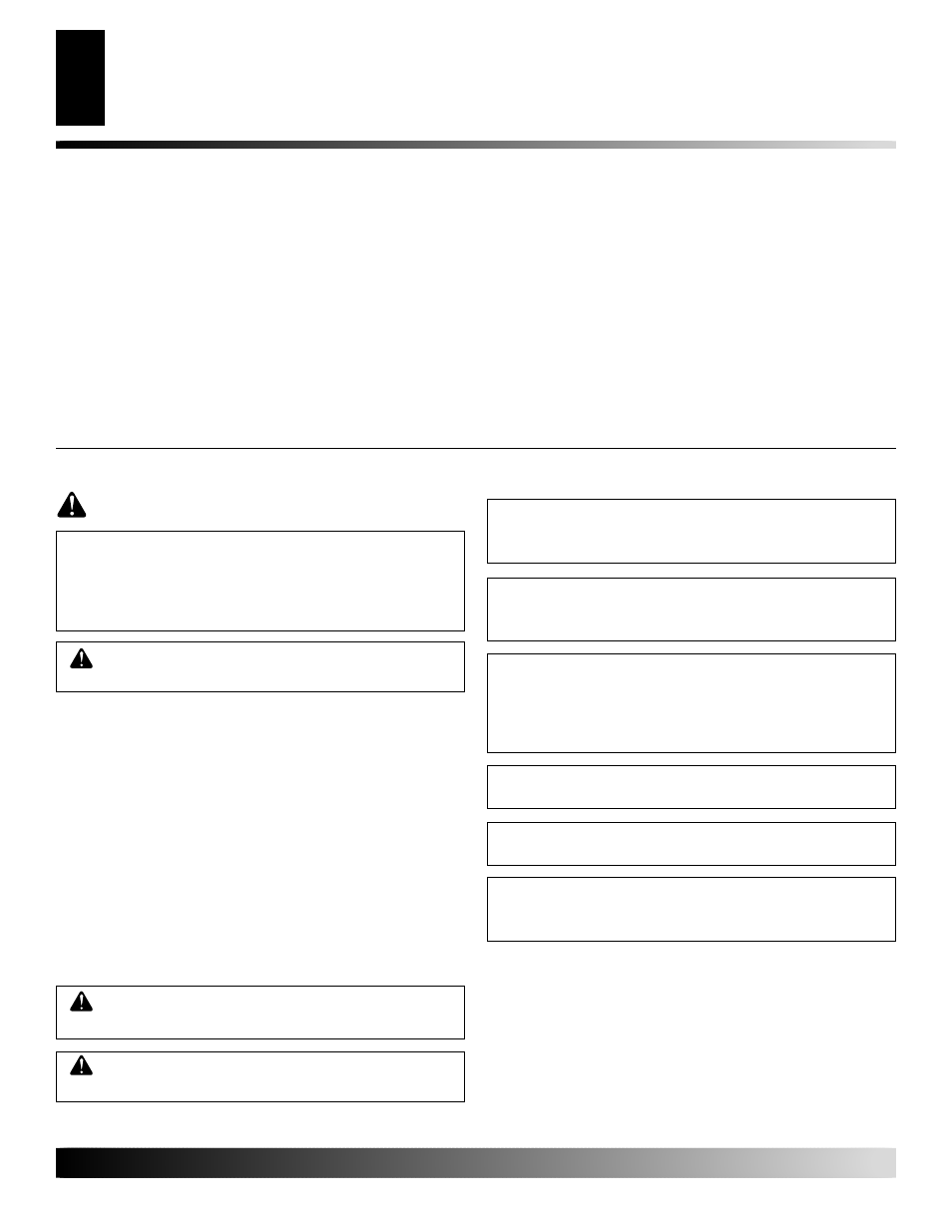 Safety information table of contents | Desa GWP20T GWN30T User Manual | Page 2 / 28