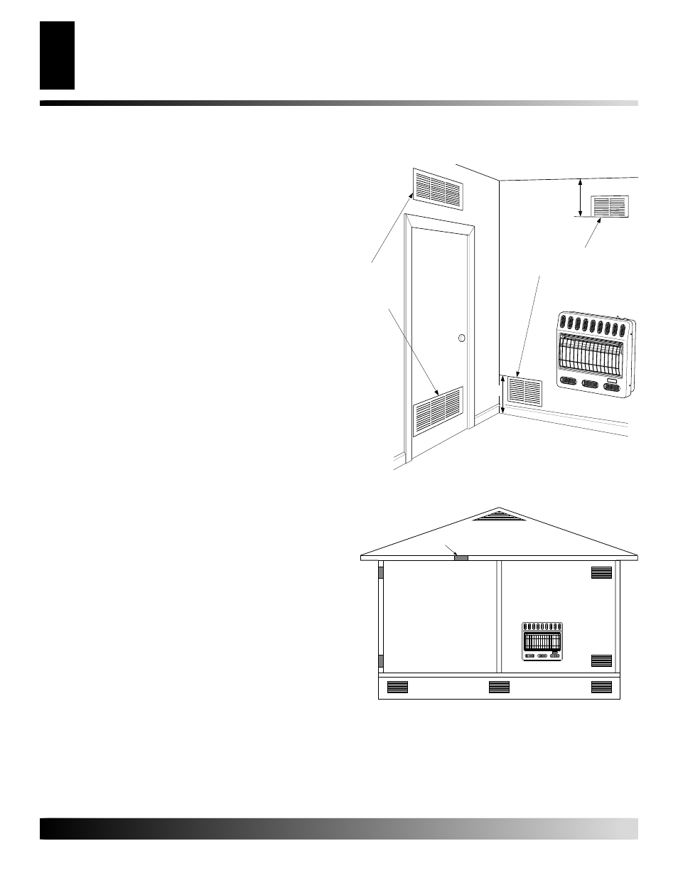 Air for combustion and ventilation, Continued, Ventilation air | Desa GWP20T GWN30T User Manual | Page 6 / 28