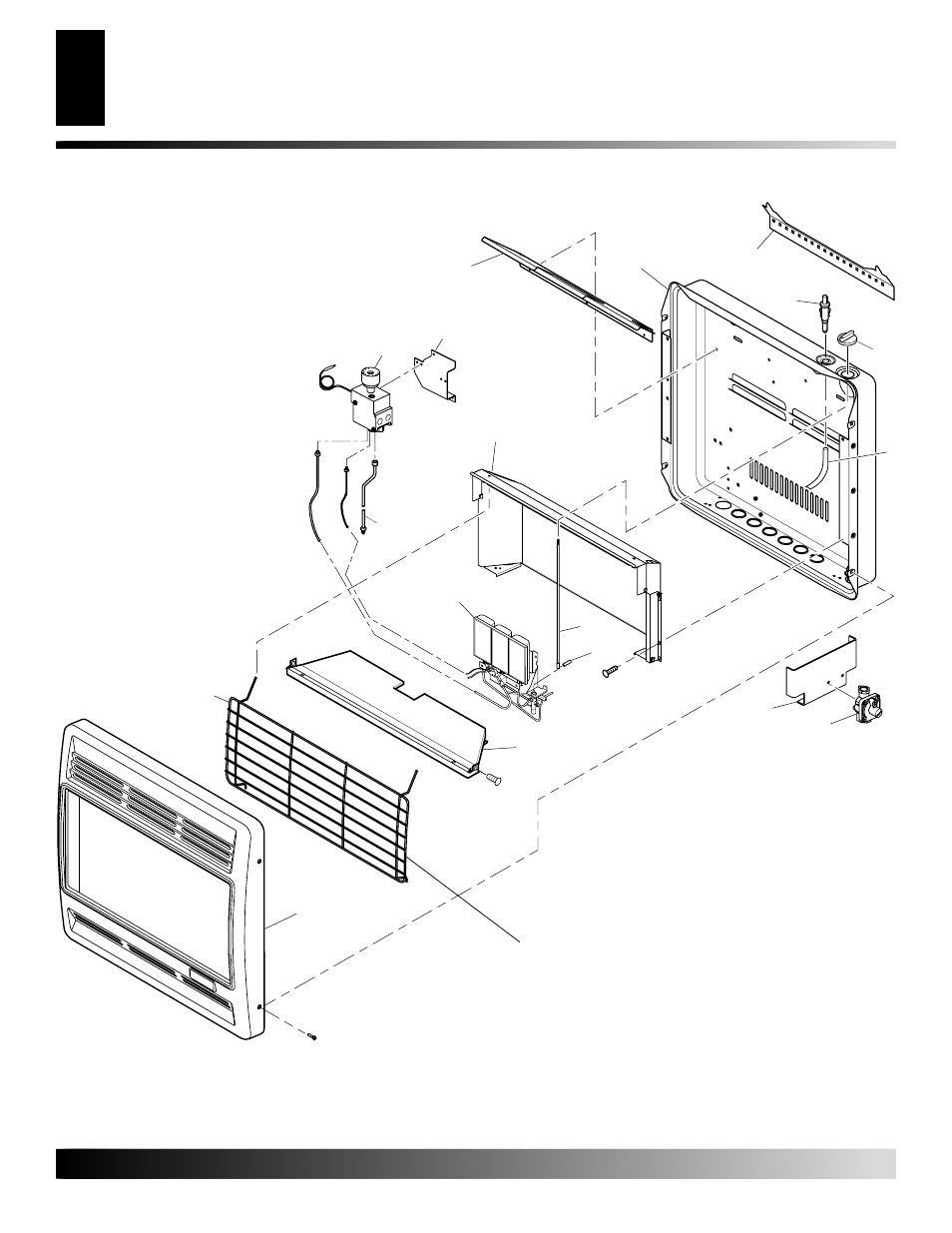 Illustrated parts breakdown | Desa VP26T User Manual | Page 22 / 34