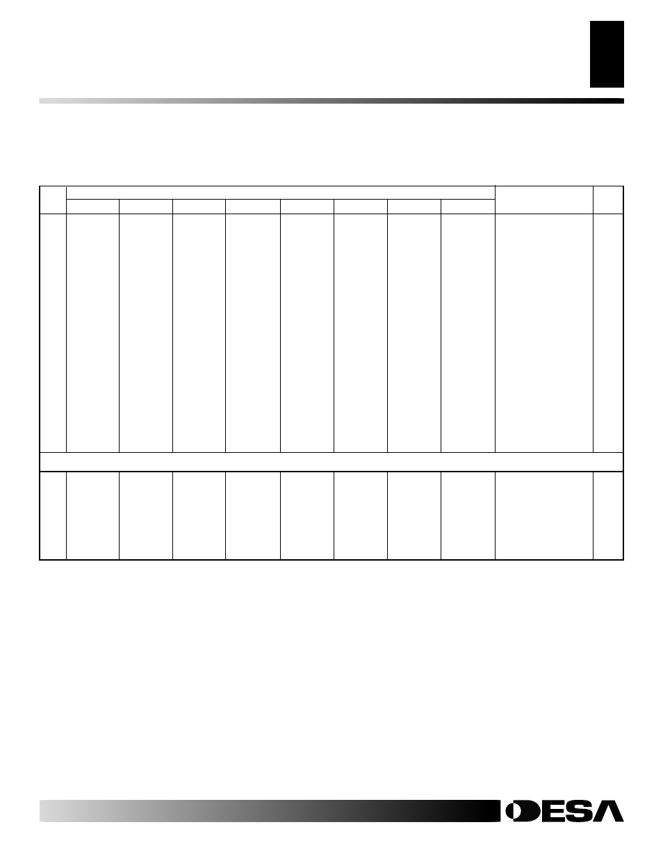 Parts list | Desa VP26T User Manual | Page 23 / 34