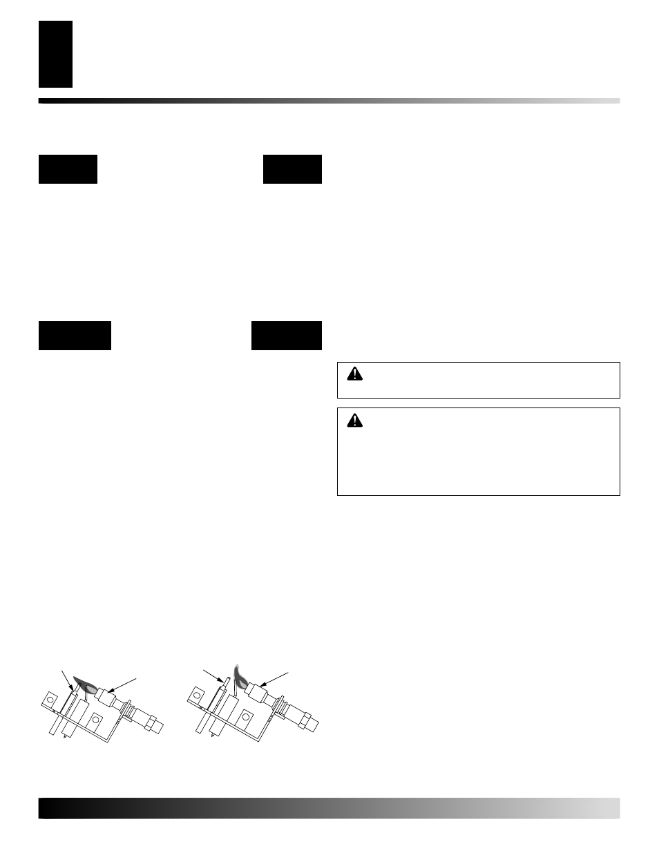 Operating heater, Inspecting burners, Cleaning and maintenance | Desa CGD3018N User Manual | Page 20 / 40