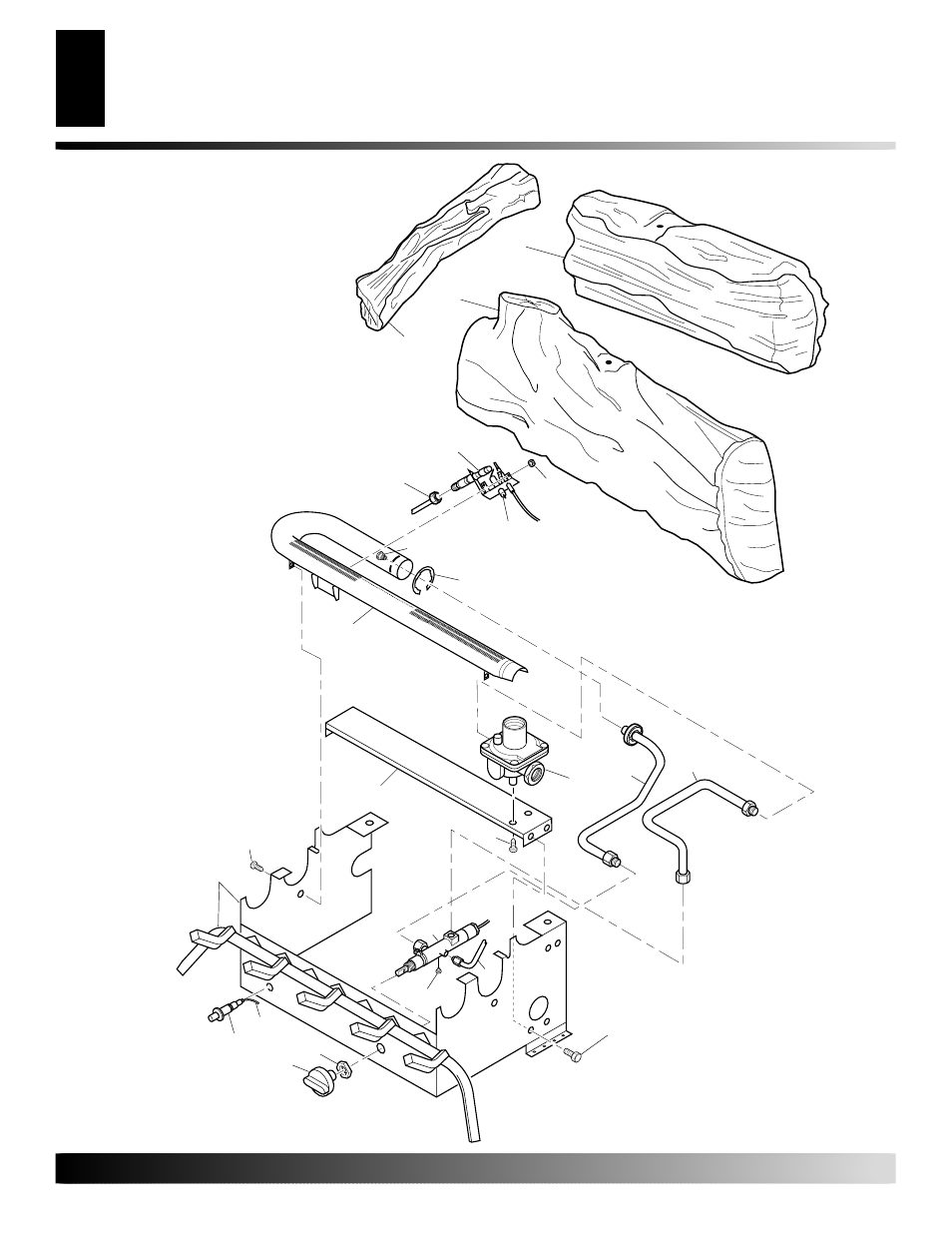 Illustrated parts breakdown | Desa CGD3018N User Manual | Page 34 / 40