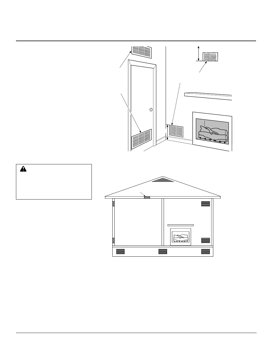 Unvented natural gas log heater desa international, Air for combustion and ventilation, Continued | Desa CFS18NRA User Manual | Page 6 / 26