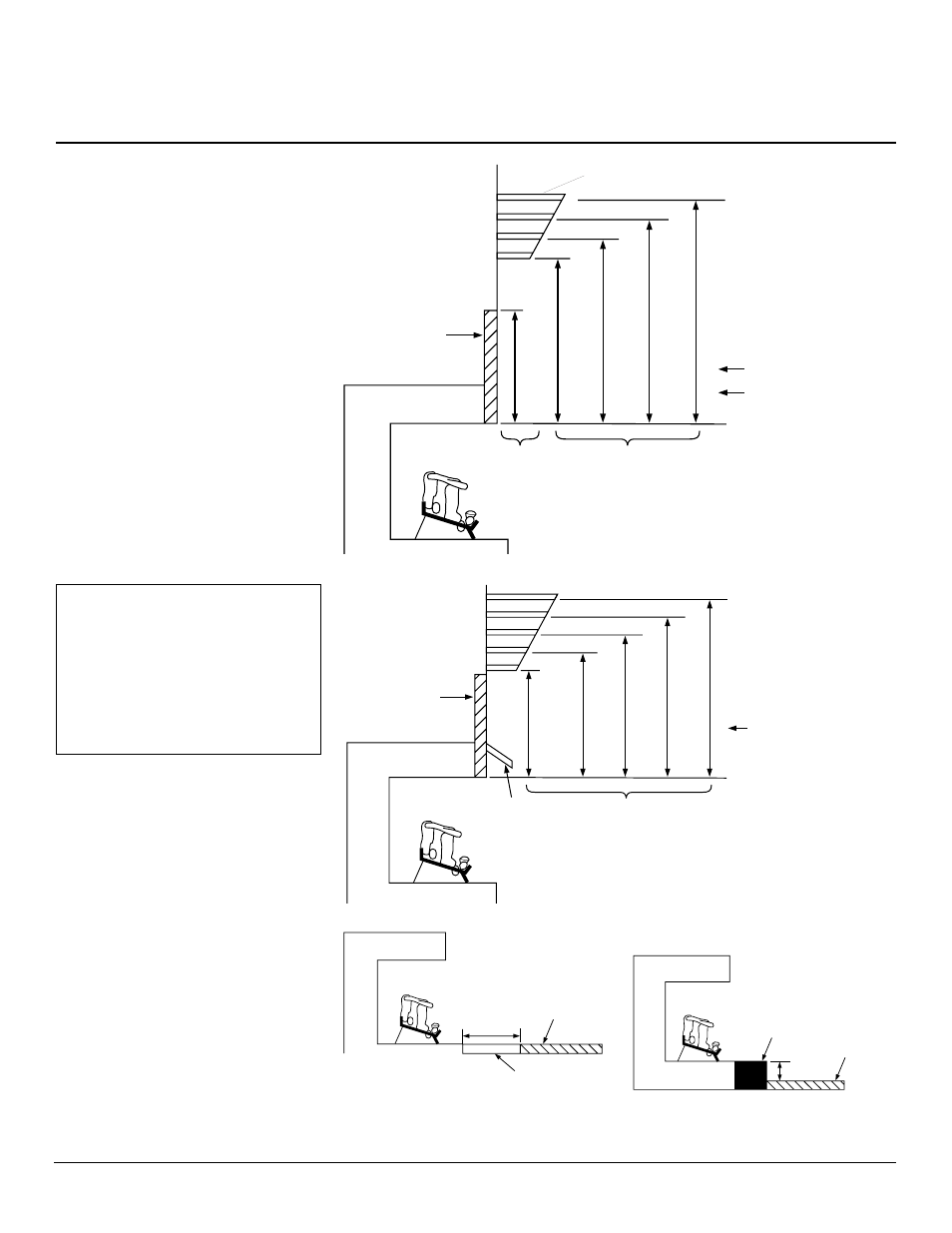 Owner’s manual, Installation, Continued | Mantel clearances, Floor clearances | Desa CFS18NRA User Manual | Page 9 / 26
