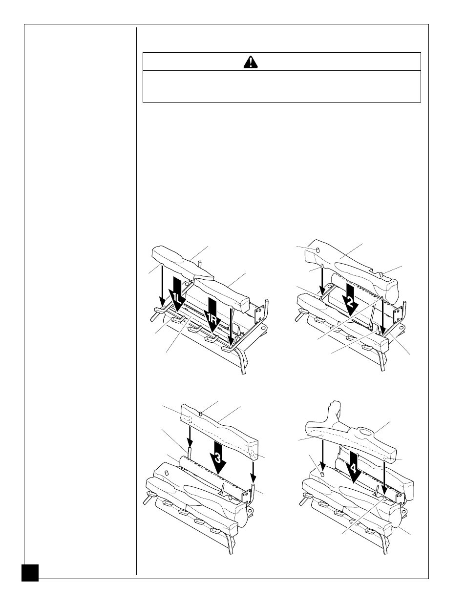 Installing, Warning, Continued | Desa FPVF33PR User Manual | Page 20 / 44