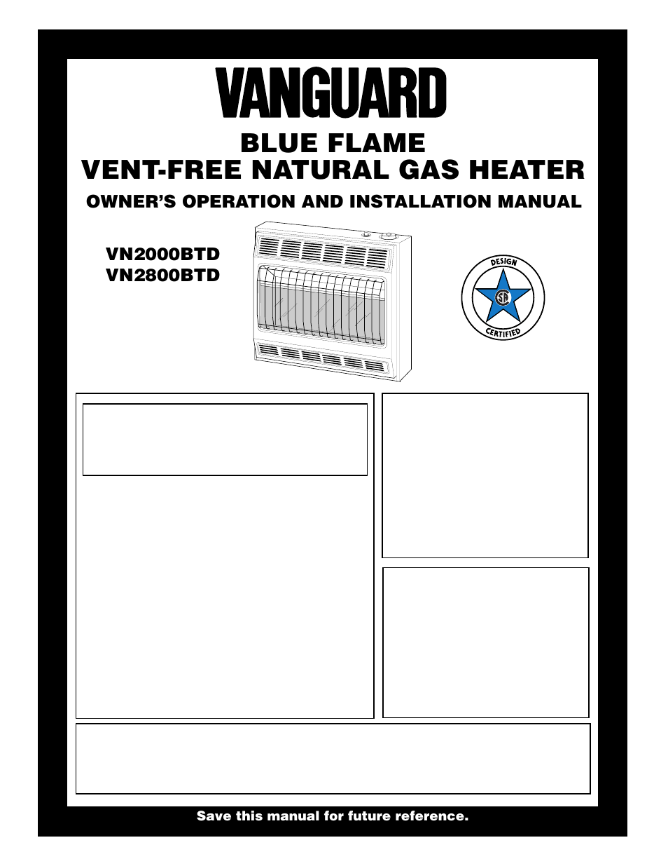 Desa VN2000BTD User Manual | 20 pages