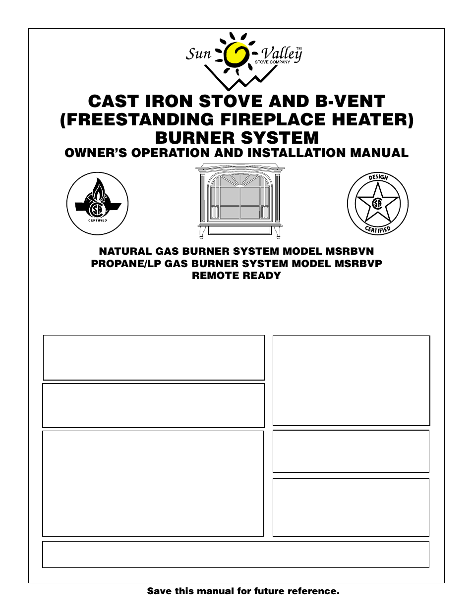 Desa MSRBVN User Manual | 32 pages