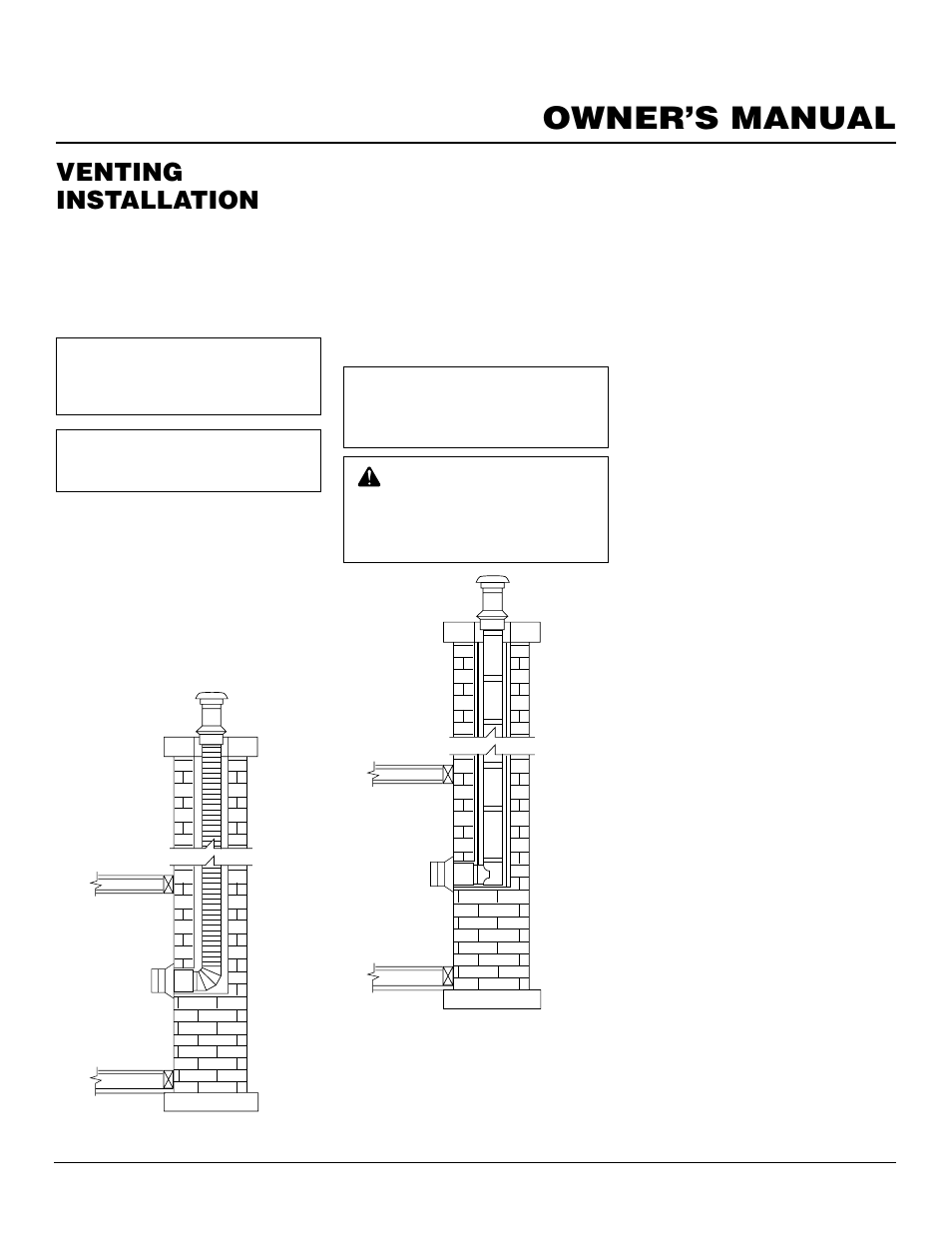 Owner’s manual, Venting installation, Continued | Desa MSRBVN User Manual | Page 11 / 32