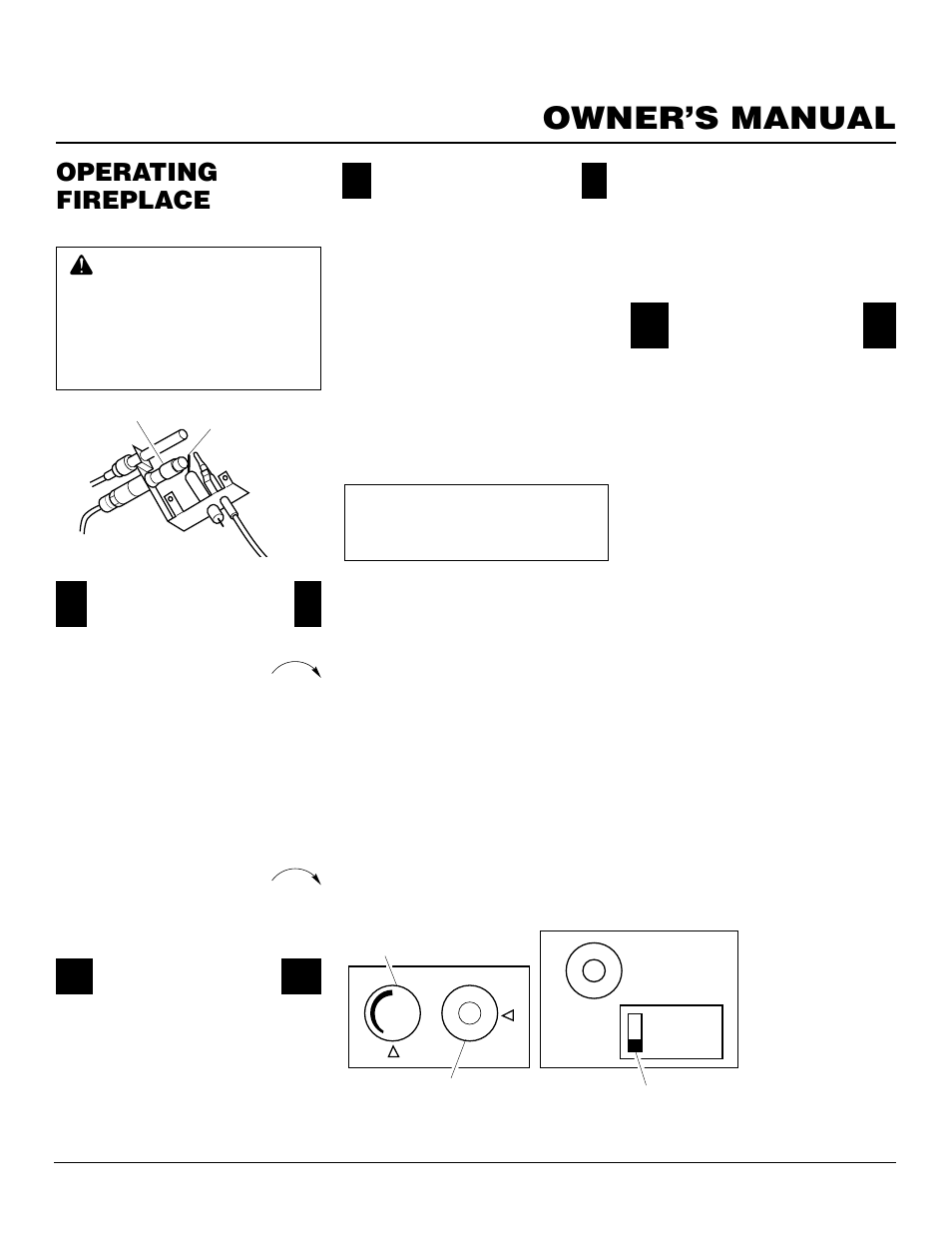 Owner’s manual, Operating fireplace, Continued | Desa LFP33NRA User Manual | Page 17 / 30