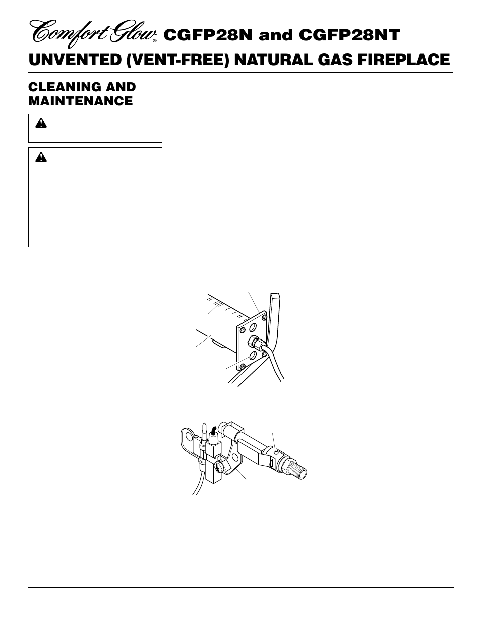 Cleaning and maintenance | Desa CGFP28NT User Manual | Page 20 / 32