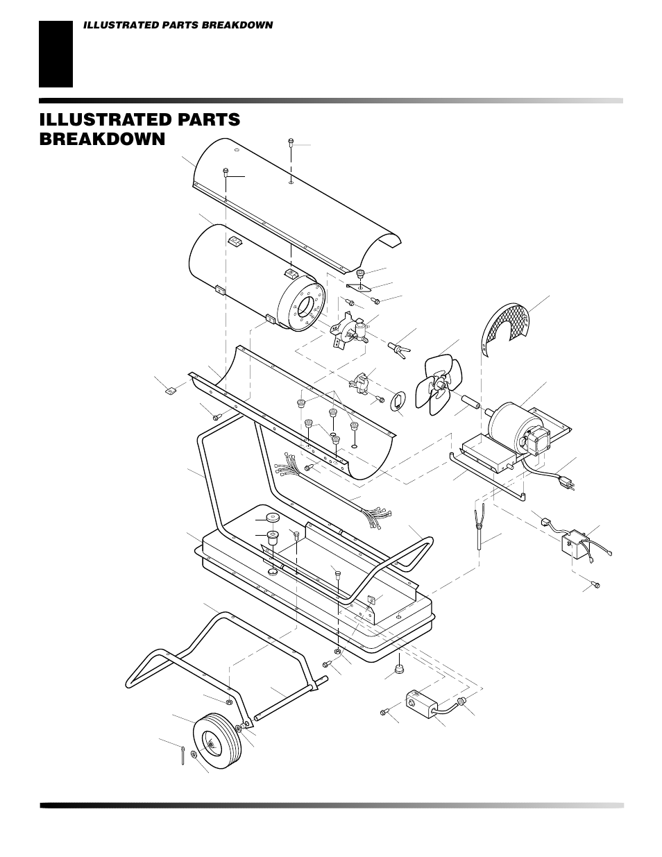 Illustrated parts breakdown | Desa CP600AK User Manual | Page 12 / 20
