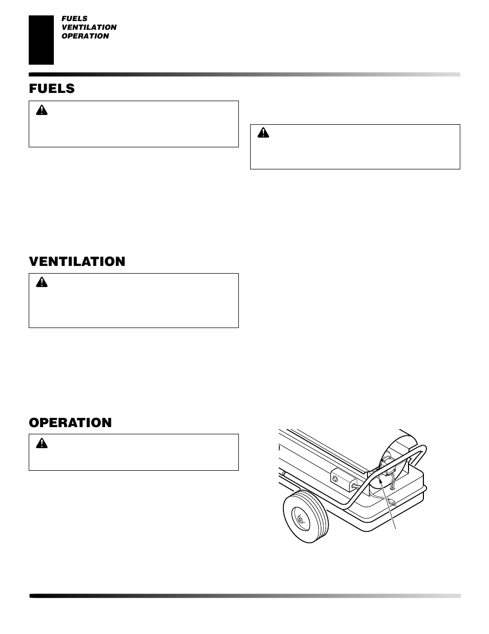 Fuels, Ventilation, Operation | Desa CP600AK User Manual | Page 4 / 20