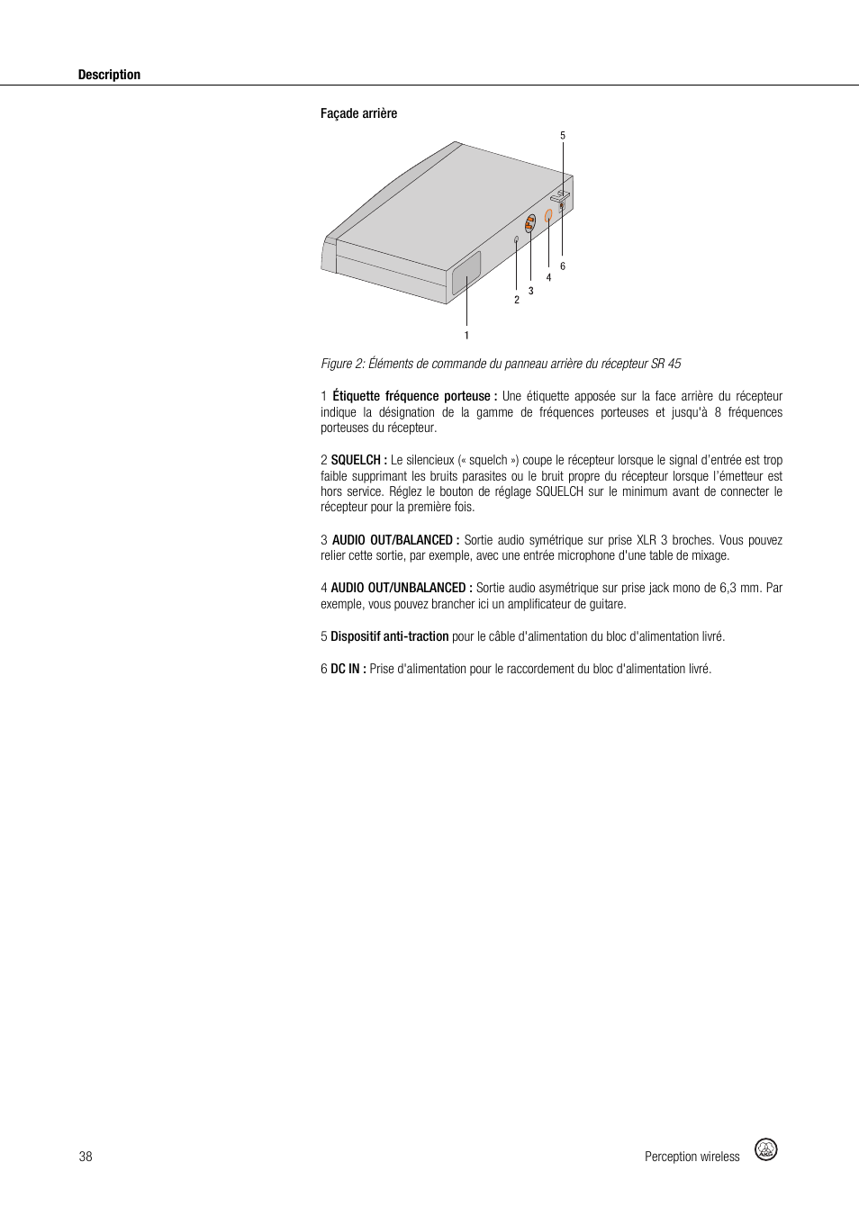 Akg Perception Wireless Presenter Set - Frequency A / 530 - 560MHz User Manual | Page 38 / 98