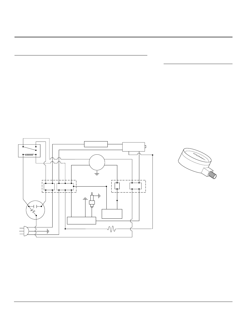 Owner’s manual, Specifications, Accessory | Wiring diagram, Maintenance kits, Technical service, Fuel pressure gage m4574 | Desa B600D User Manual | Page 13 / 20