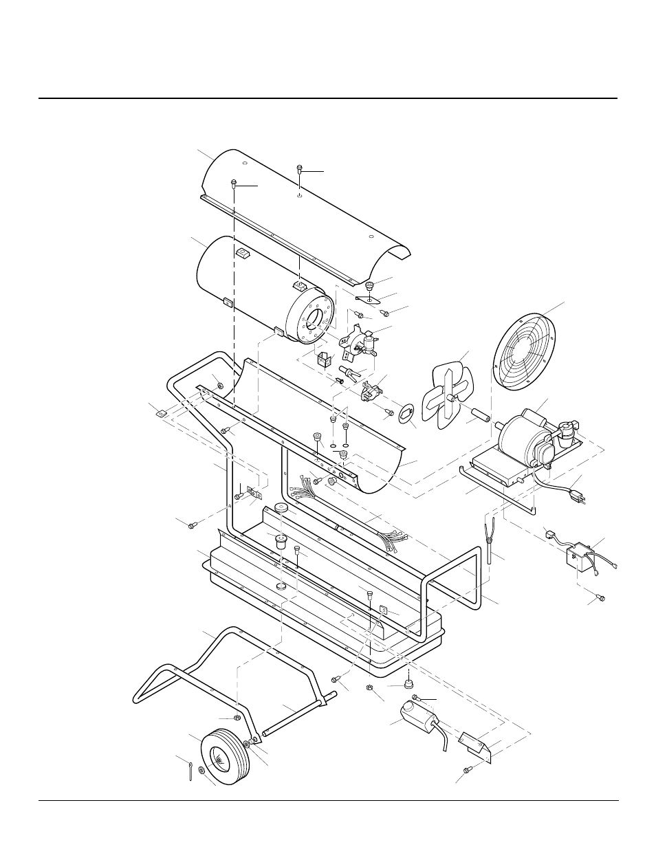 Illustrated parts breakdown | Desa B600D User Manual | Page 16 / 20