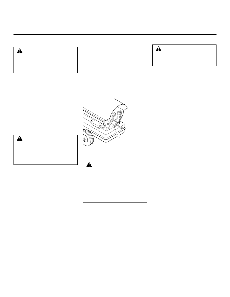 Owner’s manual, Operation, Storing, transporting, or shipping | Desa B600D User Manual | Page 5 / 20