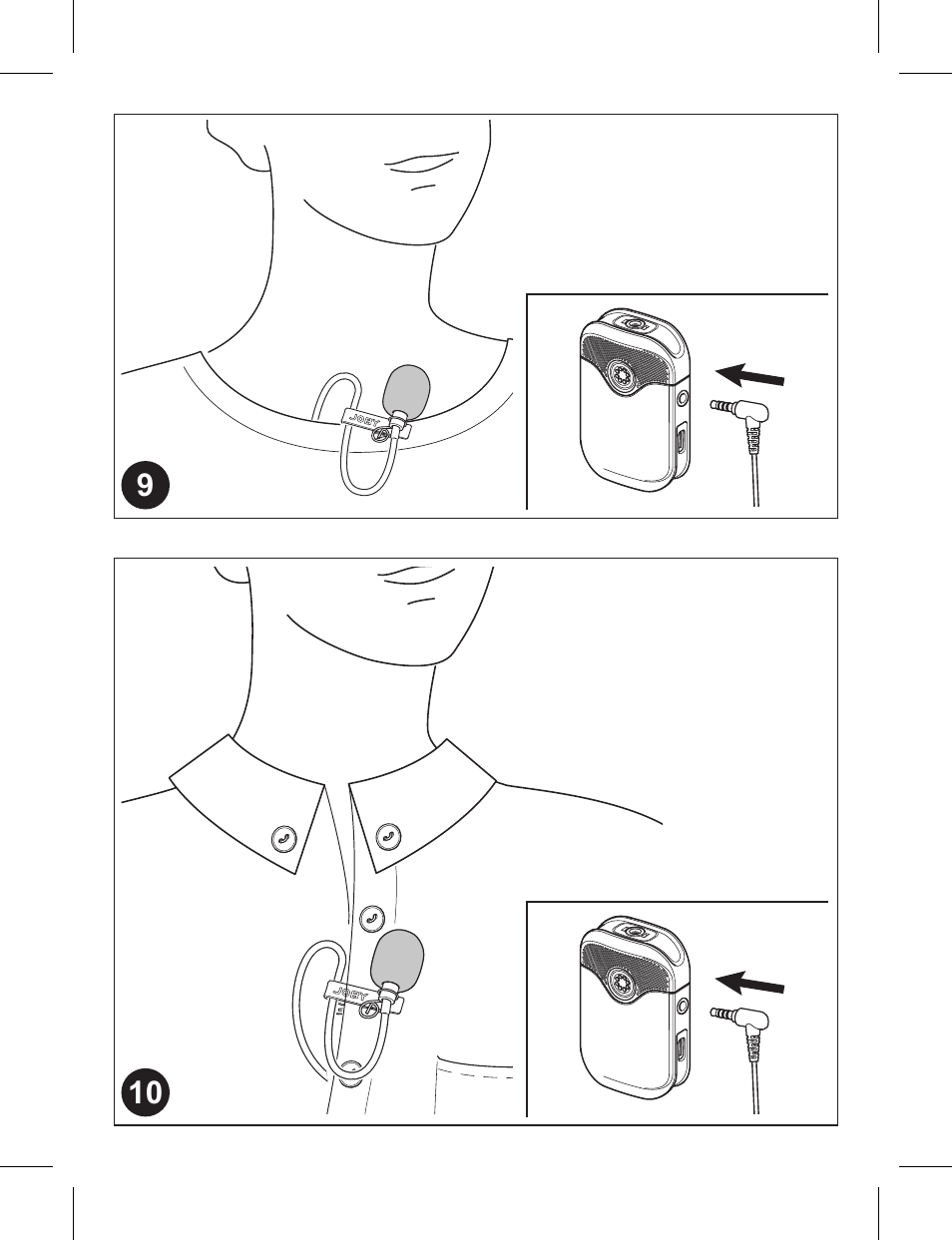 JOBY Wavo AIR 2-Person Digital Wireless Lavalier Microphone System (2.4 GHz) User Manual | Page 14 / 41