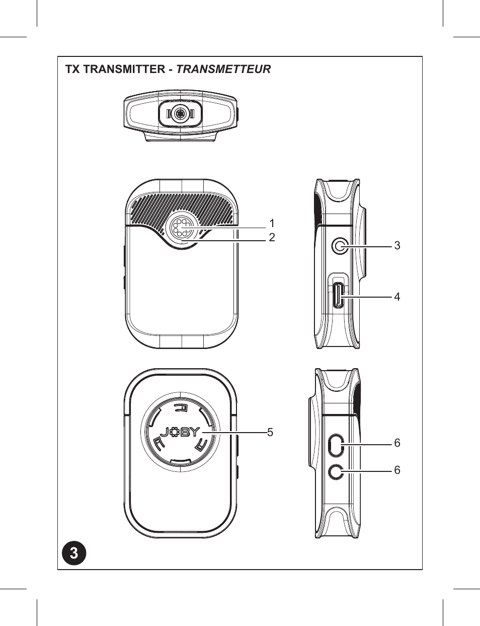 JOBY Wavo AIR 2-Person Digital Wireless Lavalier Microphone System (2.4 GHz) User Manual | Page 7 / 41