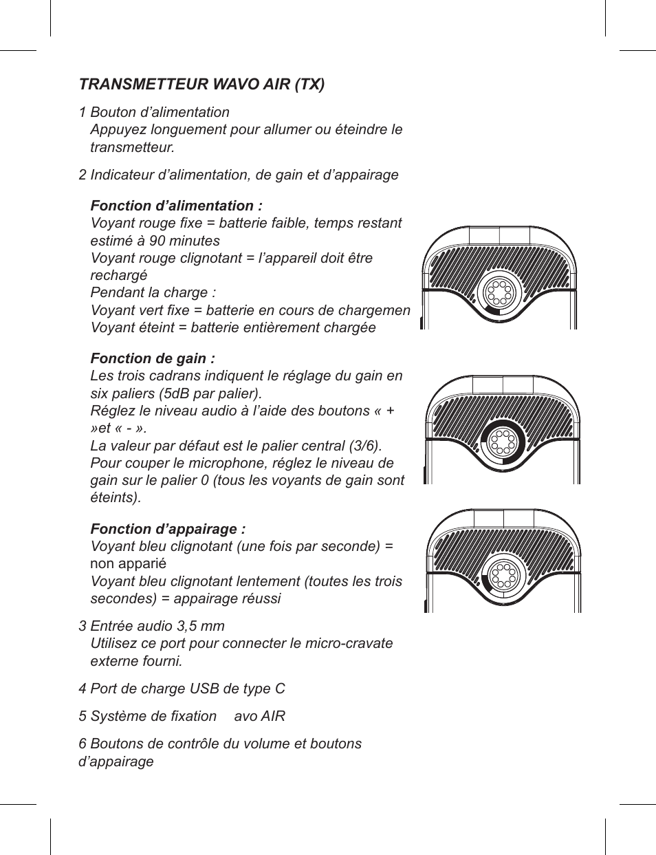 JOBY Wavo AIR 2-Person Digital Wireless Lavalier Microphone System (2.4 GHz) User Manual | Page 9 / 41