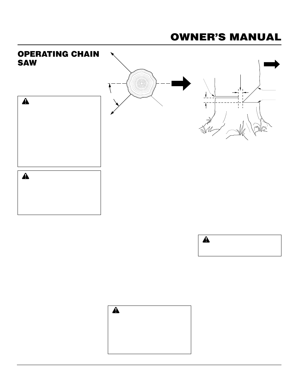 Owner’s manual, Operating chain saw, Continued | Desa 075762J  EU User Manual | Page 9 / 20