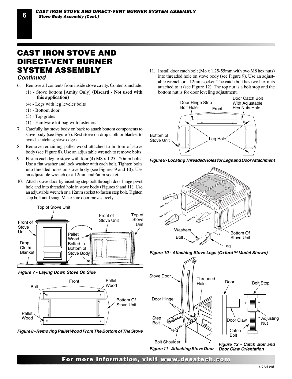 Continued | Desa AMITY SDVBND User Manual | Page 6 / 42