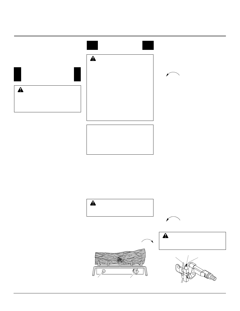 Owner’s manual, Operating heater | Desa CGG3630P User Manual | Page 15 / 30