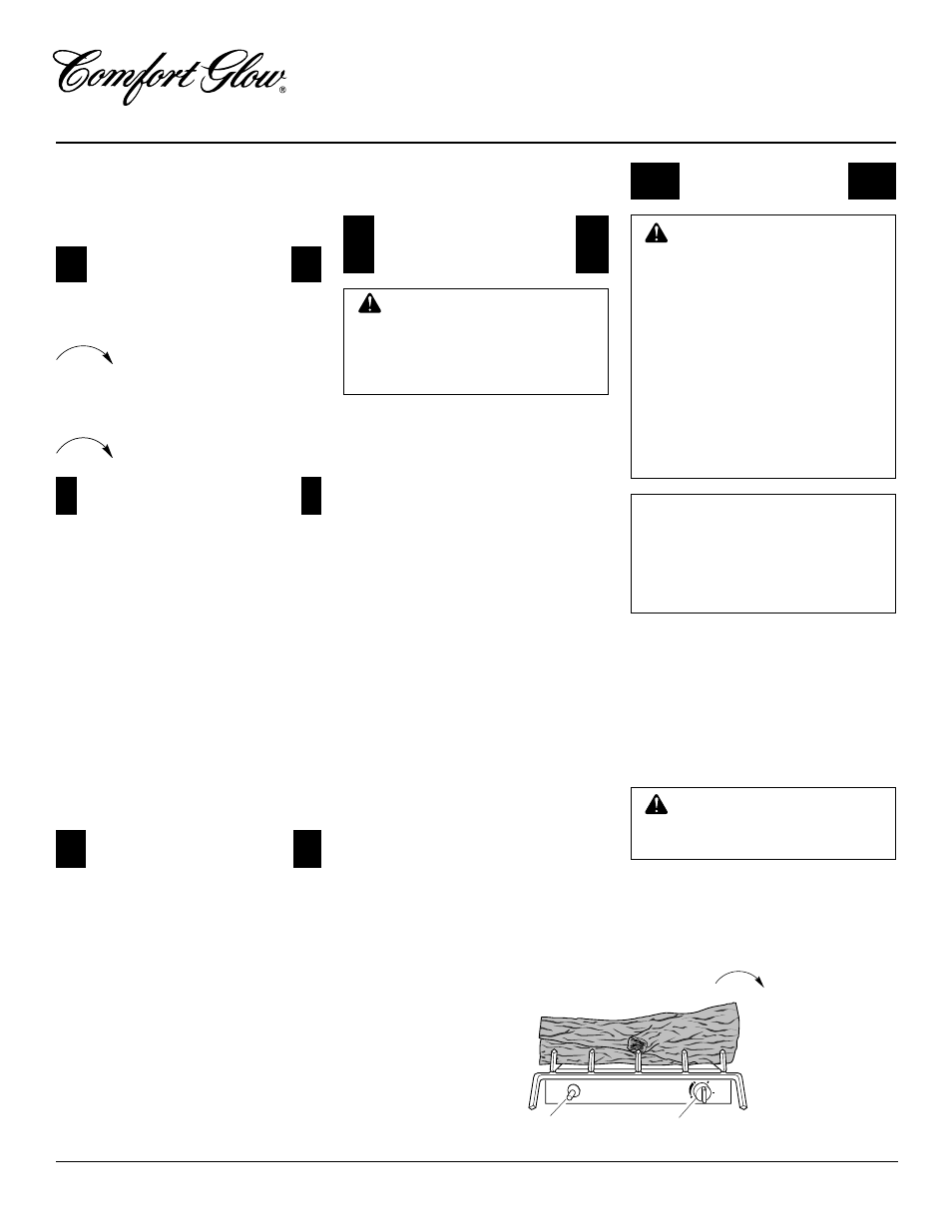 Unvented (vent-free) gas log heater, Operating heater, Continued | Desa CGG3630P User Manual | Page 16 / 30