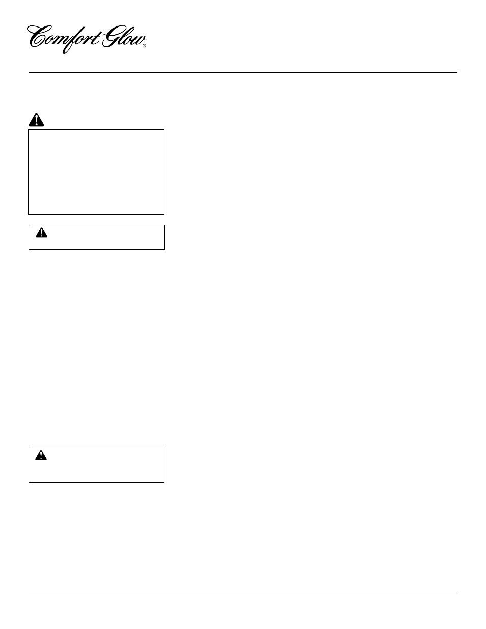 Unvented (vent-free) gas log heater, Safety information | Desa CGG3630P User Manual | Page 2 / 30