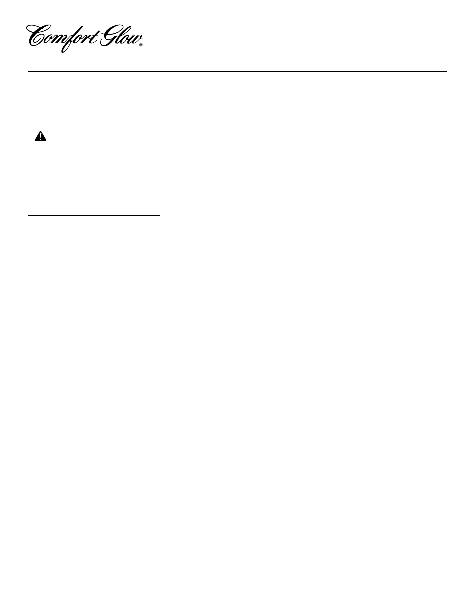 Unvented (vent-free) gas log heater, Air for combustion and ventilation | Desa CGG3630P User Manual | Page 4 / 30