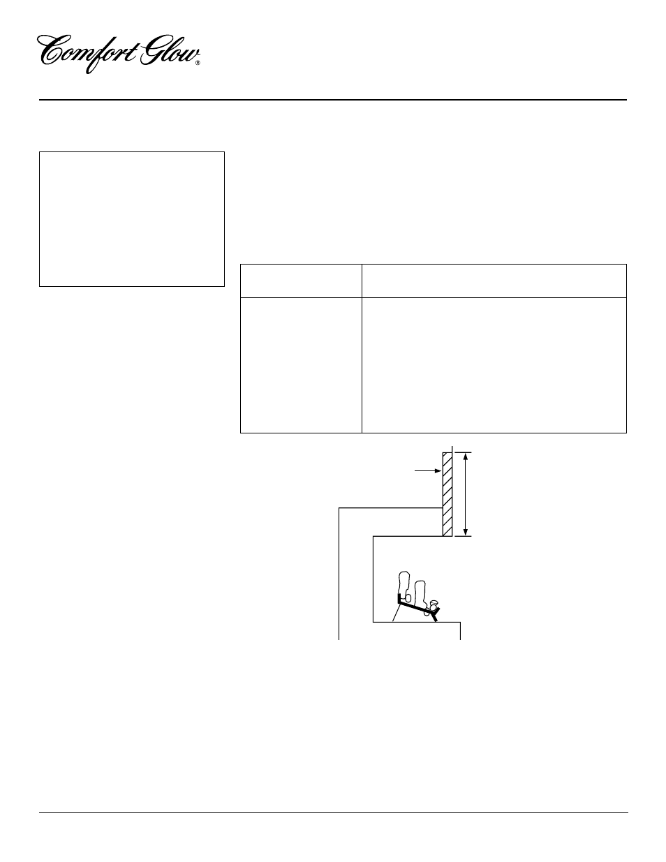 Unvented (vent-free) gas log heater, Installation, Continued | Desa CGG3630P User Manual | Page 8 / 30