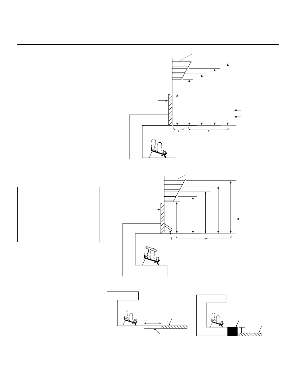 Owner’s manual, Installation, Continued | Mantel clearances, Floor clearances, Determining minimum mantel clearance | Desa CGG3630P User Manual | Page 9 / 30