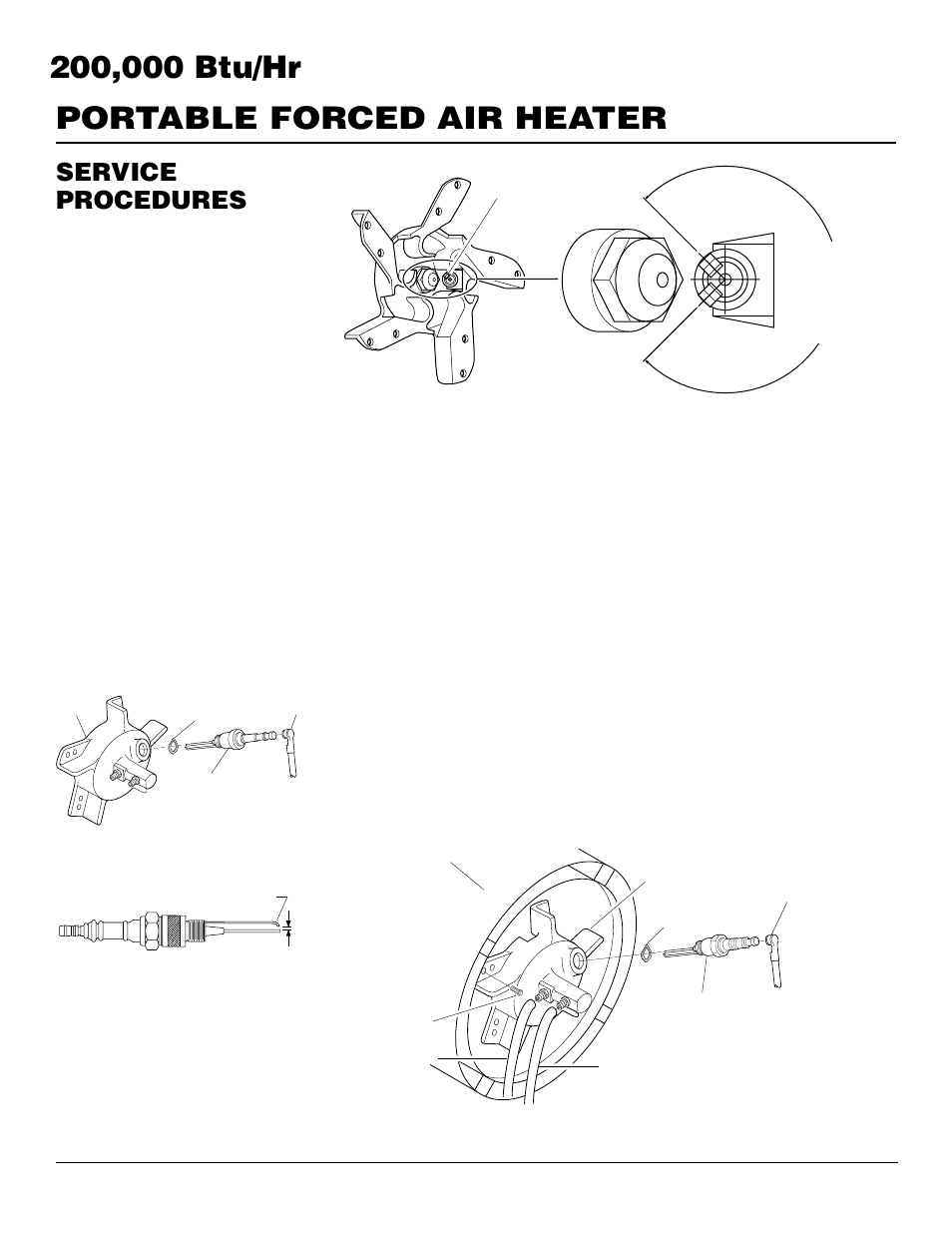 Service procedures, Continued | Desa B200 User Manual | Page 10 / 16